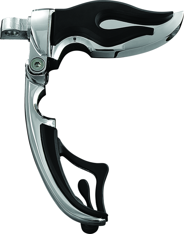 Kuryakyn Flamin Switchblades With Male Mount Adapter