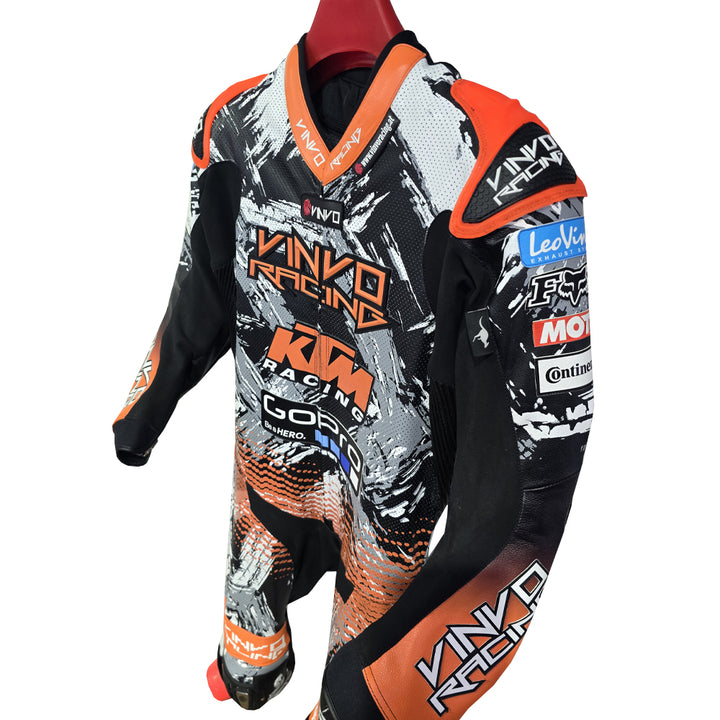 Custom Kangaroo Leather Race Suit