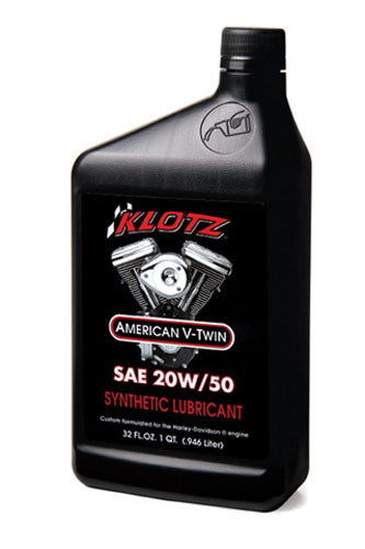 Klotz American V-Twin Synthetic 20W-50 (1qt)