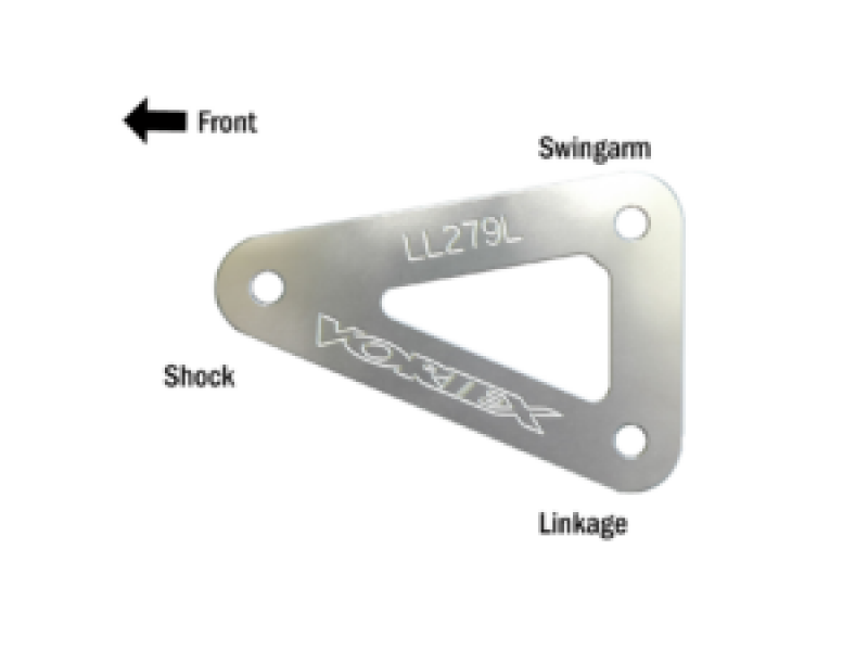 Vortex 08-23 Honda CBR1000 RR Lowering Link Kit — Silver (LL279)