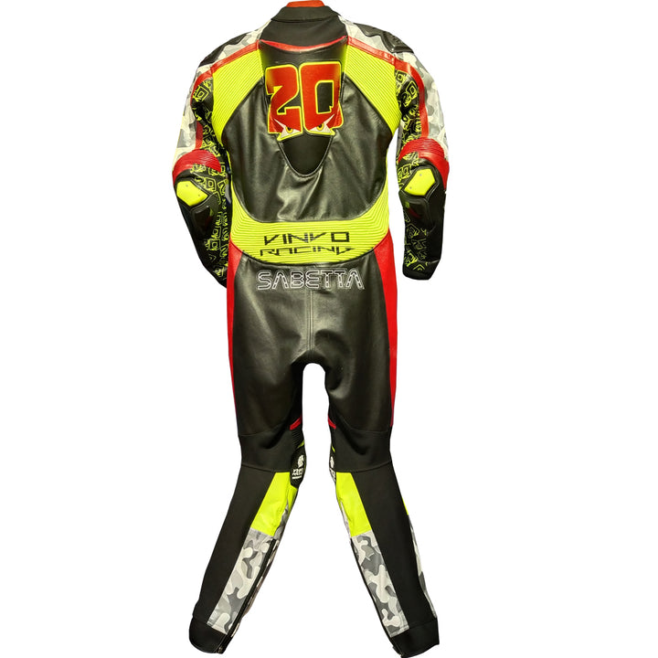 Custom Kangaroo Leather Race Suit