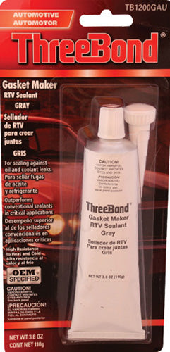 Three Bond 1217F Gray RTV Sealant Gasket Maker (3.8oz)