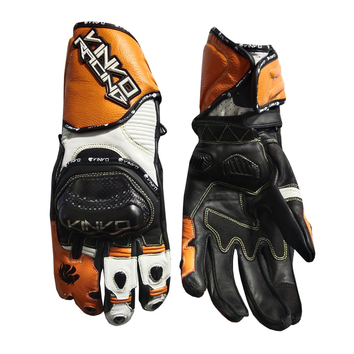 Custom Leather Race Gloves