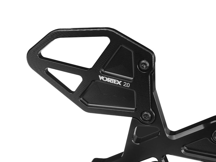 Vortex Rearsets Replacement Rear — Black (RS591K)