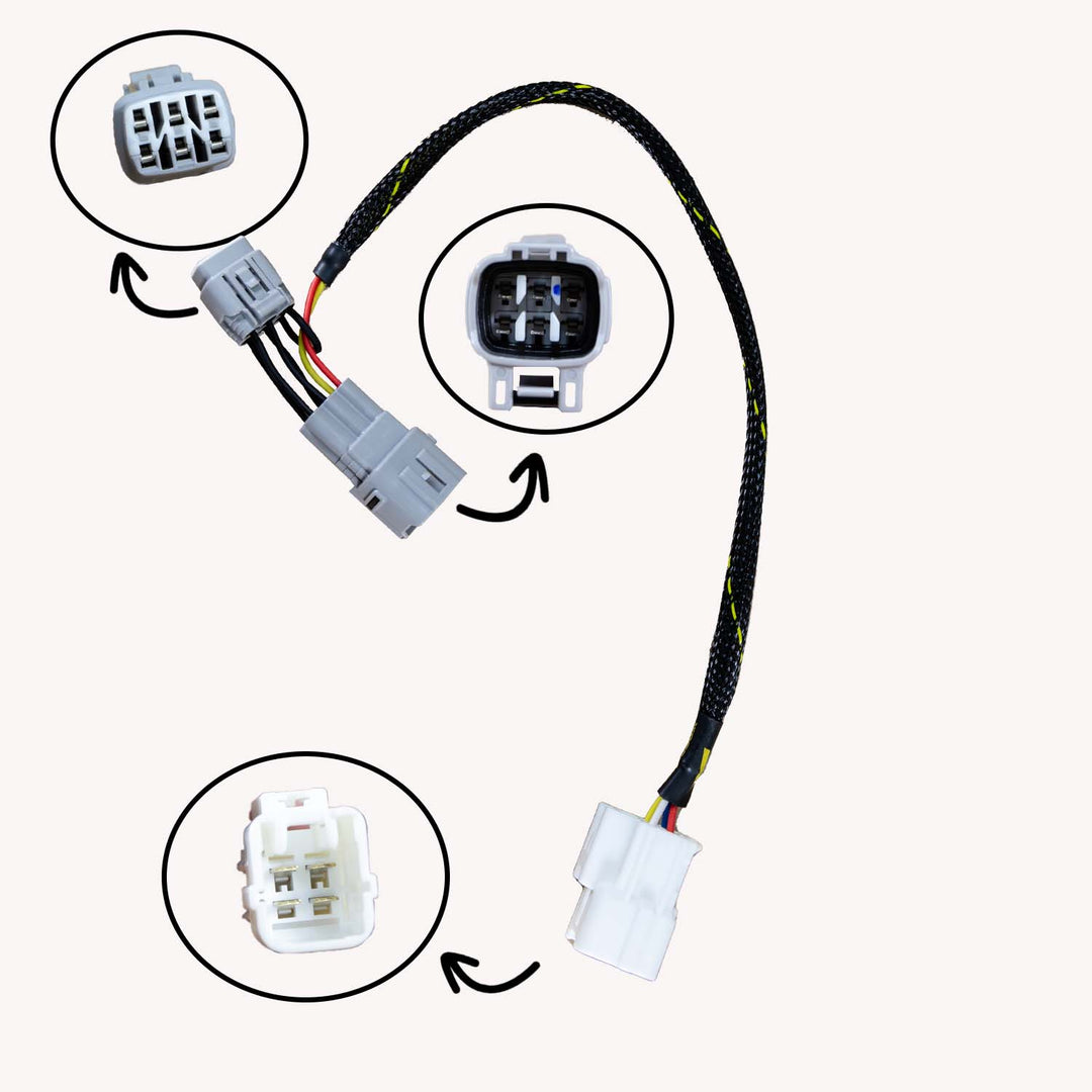 Woodcraft Kawasaki ZX10R/RR Keyswitch Elimination Harness Assembly Euro Model W/Immobilizer