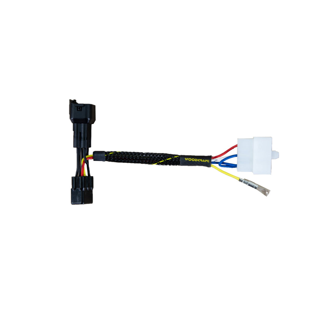 Woodcraft 2000-01 ZX12R Keyswitch Elimination Harness