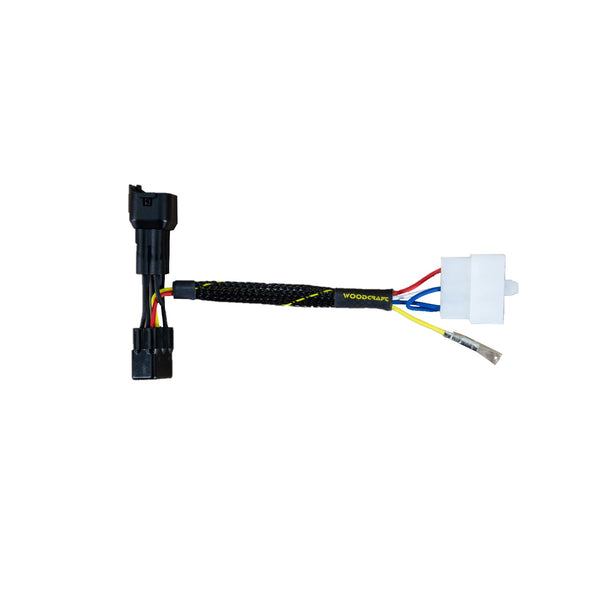 Woodcraft 2000-01 ZX12R Keyswitch Elimination Harness