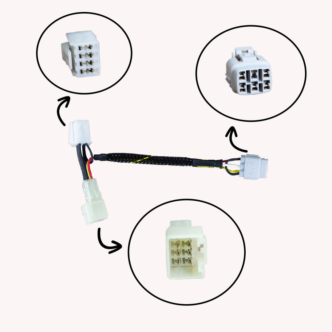 Woodcraft Suzuki GSX-R600/750/1000 Keyswitch Elimination Harness