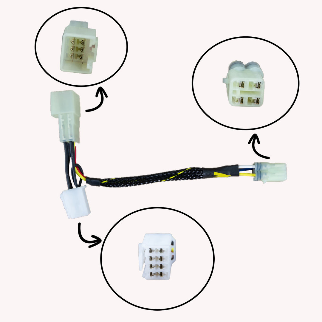 Woodcraft Suzuki GSX-R1000/SV650/S/SV1000/S Keyswitch Elimination Harness