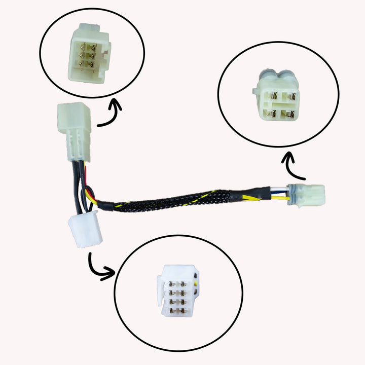 Woodcraft Suzuki GSX-R1000/SV650/S/SV1000/S Keyswitch Elimination Harness
