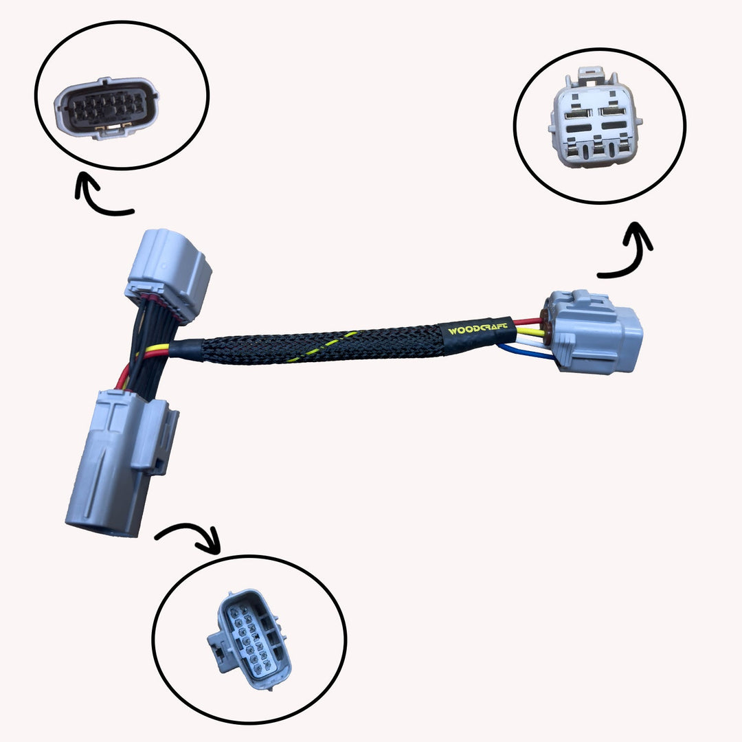 Woodcraft Suzuki GSX-8R/8S Keyswitch Elimination Harness