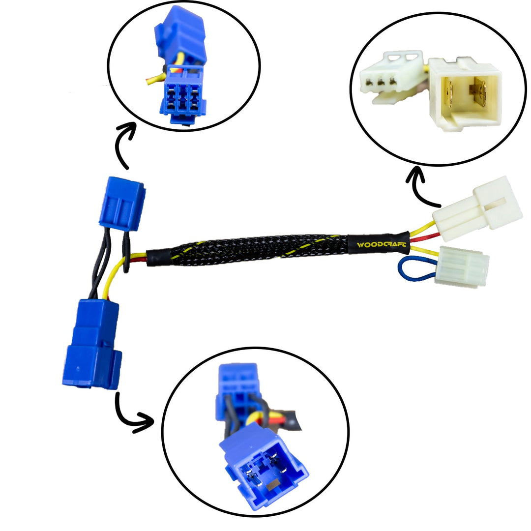 Woodcraft 2015-19 Yamaha R1/R1M Keyswitch Elimination Harness