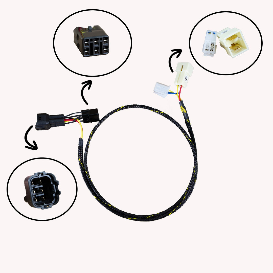 Woodcraft Yamaha R6 Keyswitch Elimination Harness