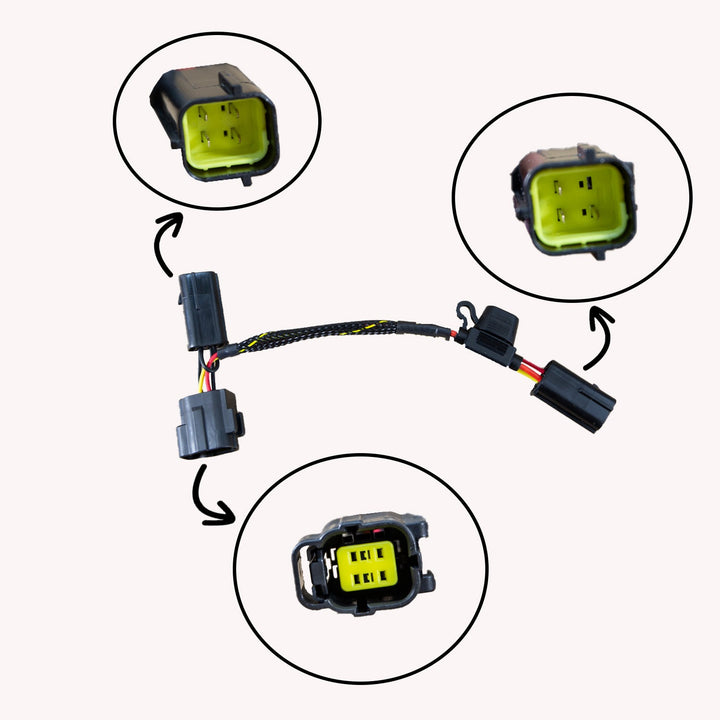 Woodcraft Ducati 848/1098/1198 Keyswitch Elimination Harness