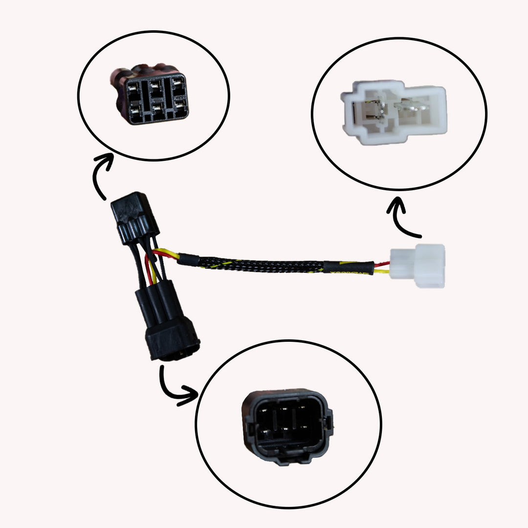 Woodcraft 2015-16 KTM RC390 Keyswitch Elimination Harness