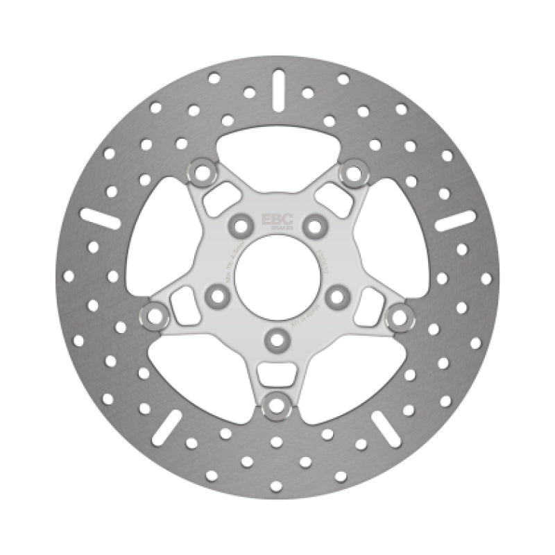 EBC 2006 Harley-Davidson V-Rod VRSCA (w/Brembo &amp; Solid/Cast Whl) Frt Left/Right Floating Conv Rotor — MD516X