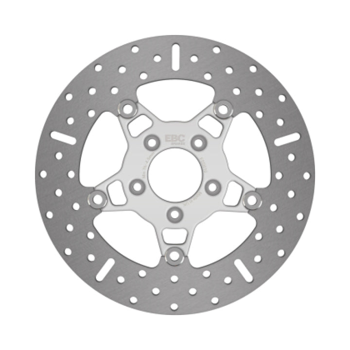 EBC 2006 Harley-Davidson V-Rod VRSCA (w/Brembo &amp; Solid/Cast Whl) Frt Left/Right Floating Conv Rotor — MD516X