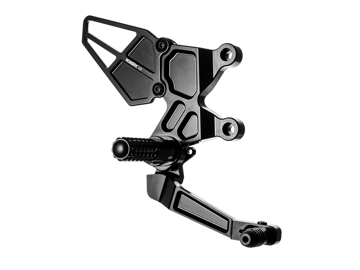 Vortex Rearsets Replacement Rear Set — Black (RS434K)