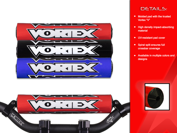 Vortex V3 Handlebar Mini Coop 7/8in — Black (HB875K)