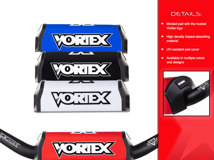 Vortex V3 Handlebar J Murph Flat Track OS 1-1/8in — Black (HB921K)