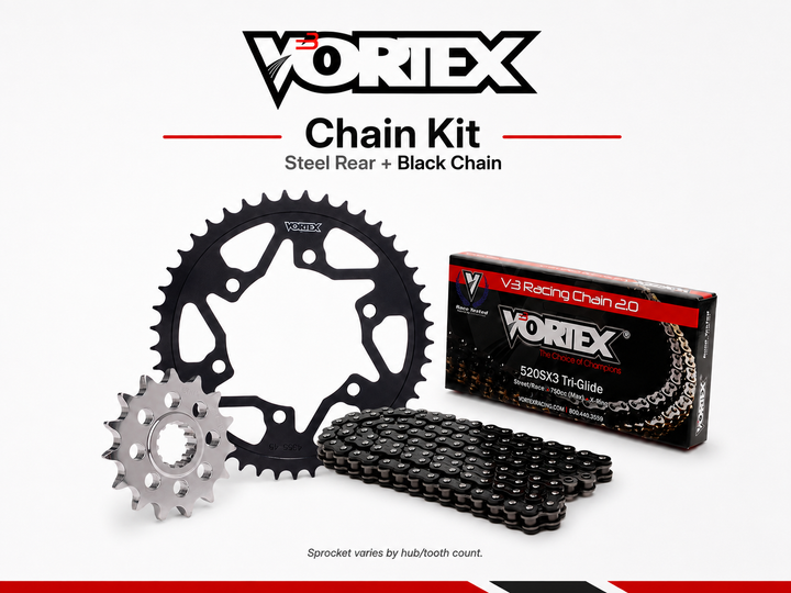 Vortex V3 2.0 Chain and Sprocket Kit — Suzuki GSX-R1000 / GSX-R1000R 17-25 — OEM 525