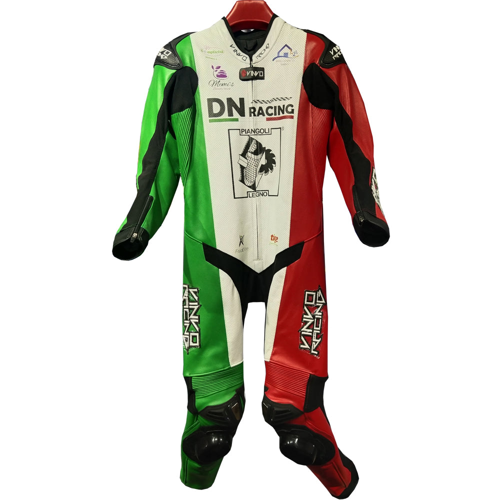 Custom Cowhide Leather Race Suit