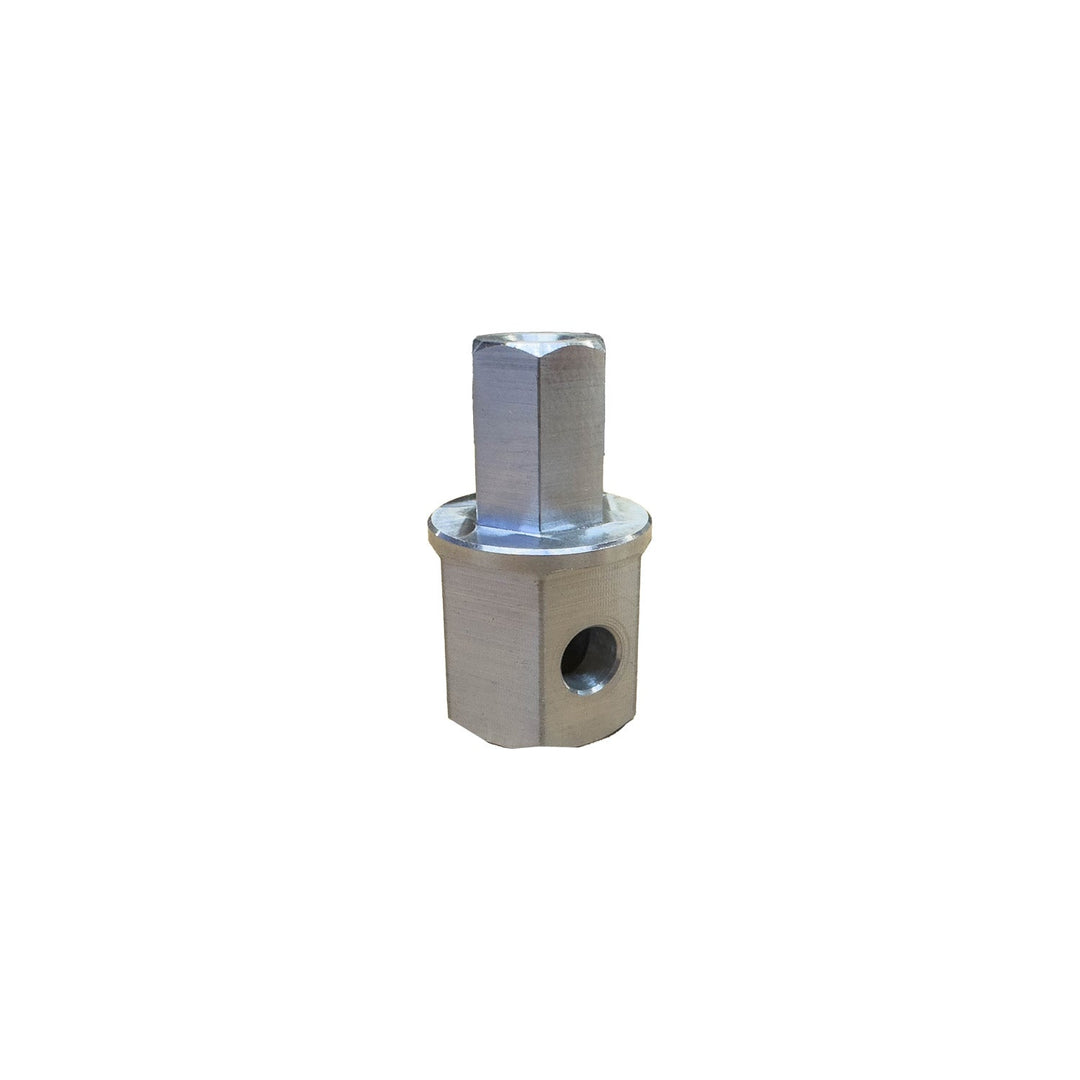Woodcraft Kawasaki ZX-4RR Front Axle Slider Base, Axle Side
