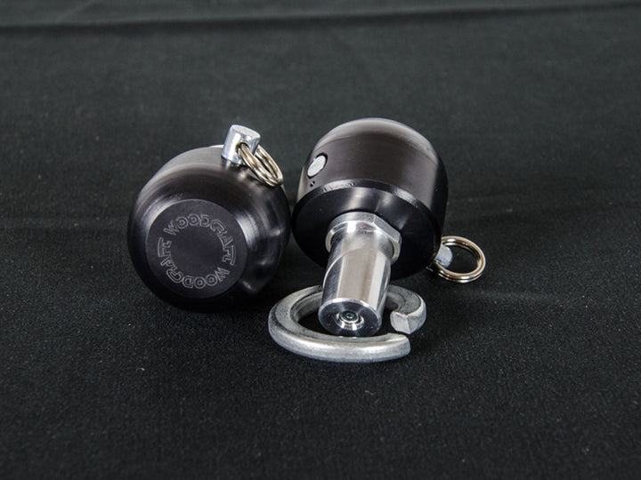 Woodcraft Kawasaki ZX10R, ZX6 Rear Axle Sliders