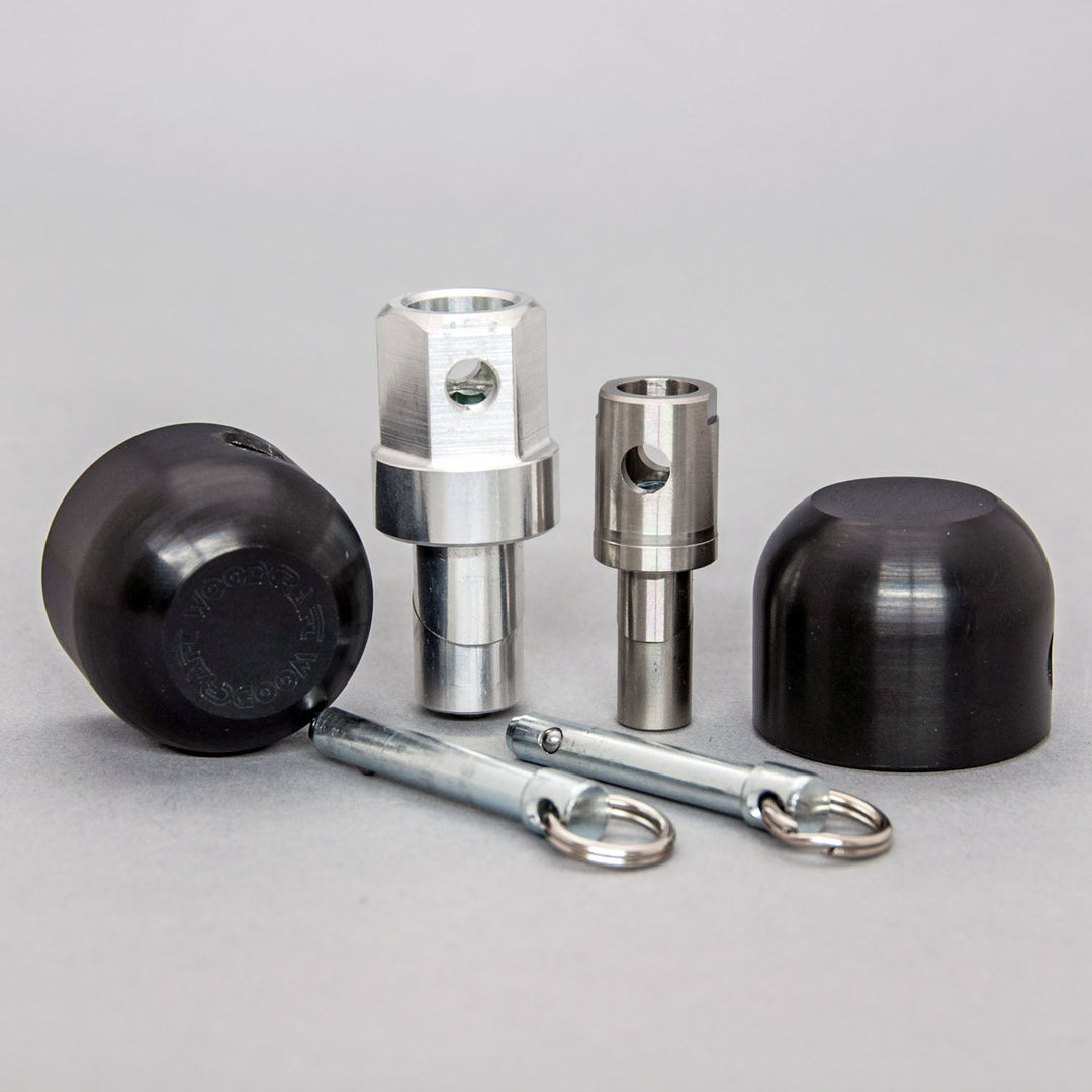 Woodcraft Yamaha FZ09,FJ09,XSR900 Rear Axle Slider Kit