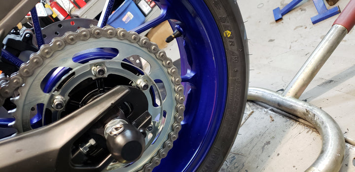 Woodcraft Yamaha FZ09,FJ09,XSR900 Rear Axle Slider Kit