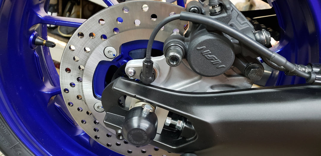 Woodcraft Yamaha FZ09,FJ09,XSR900 Rear Axle Slider Kit