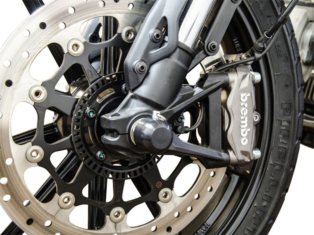 Woodcraft 2015-20 Ducati Scrambler Front Axle Sliders