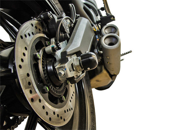 Woodcraft Ducati Scrambler / Monster 797,937 / Hypermotard 698 Rear Axle Sliders