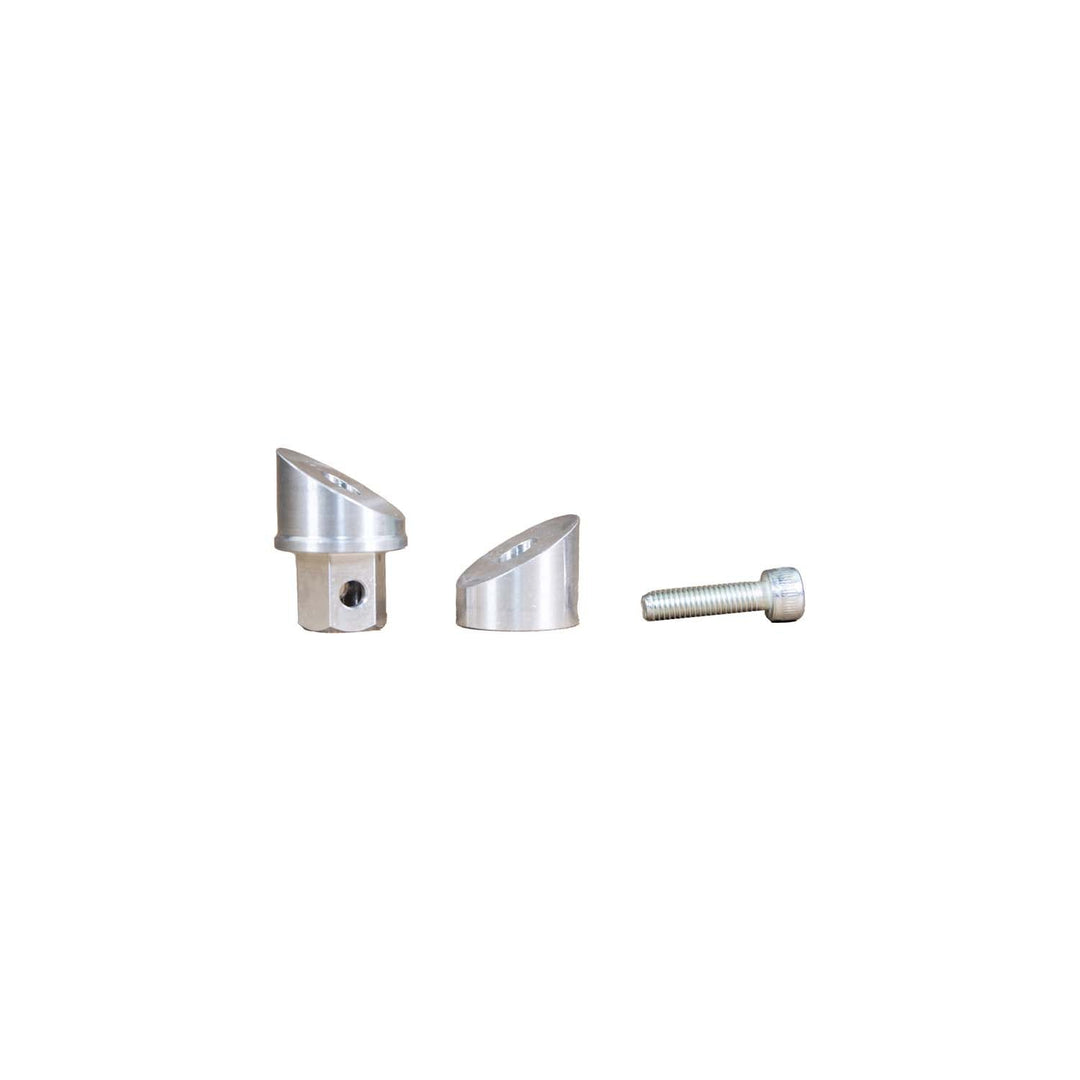 Woodcraft Ducati Front Axle Slider Base Kit - Axle Side