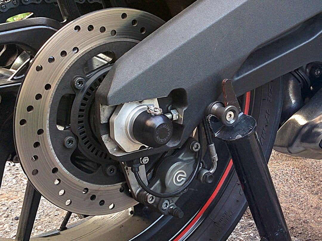Woodcraft 2014-17 Ducati 899, 821 Monster Rear Axle Sliders