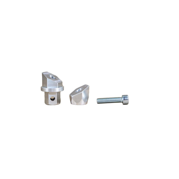 Woodcraft BMW S1000 Front Axle Slider Base Kit - Axle Side