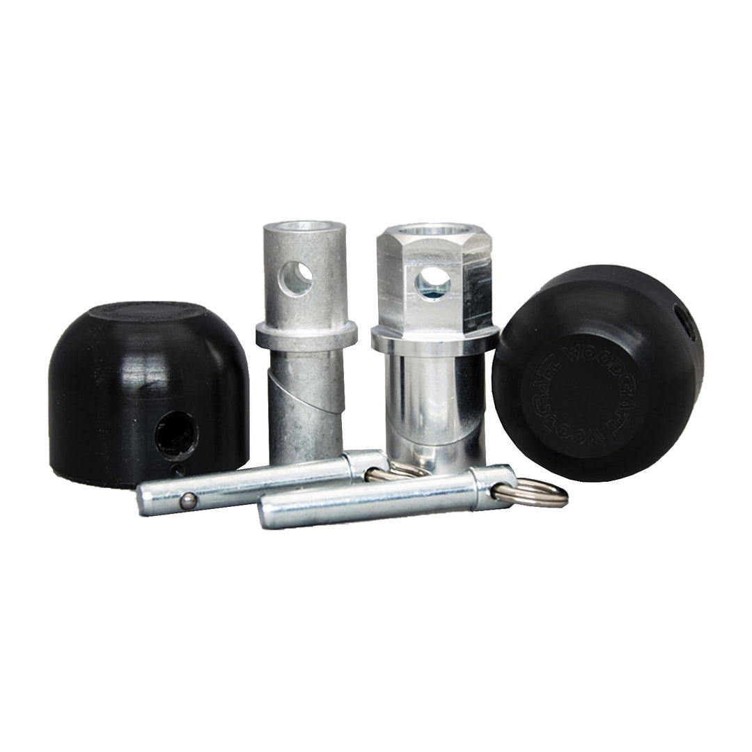 Woodcraft 2005-12 Kawasaki ZX6, 2011-15 ZX10 Rear Axle Sliders