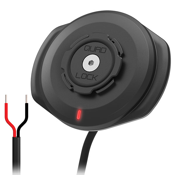 Quad Lock Hardwired Waterproof Wireless Charging Head