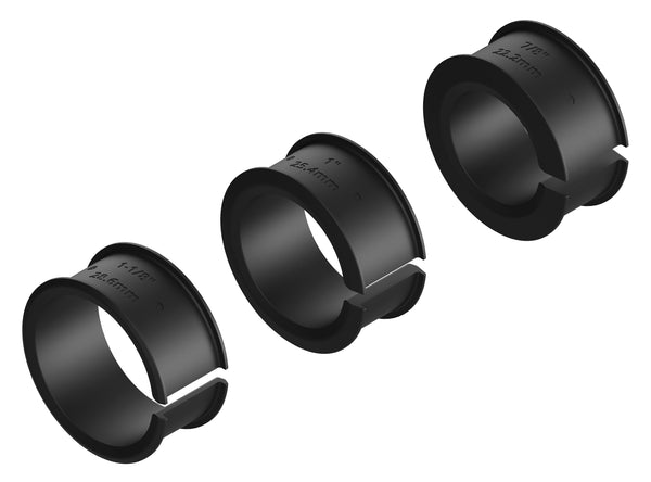 Quad Lock Replacement Handlebar Mount & Bar Clamp Medium Spacer Set