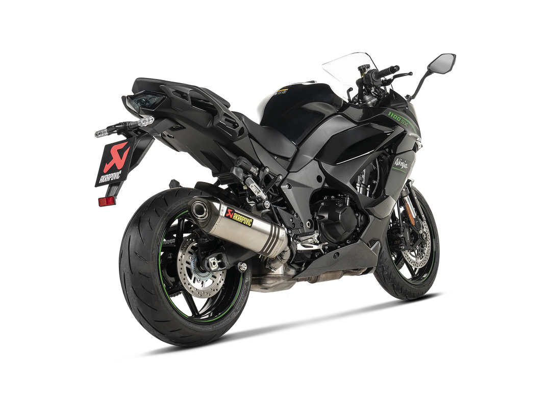 Akrapovic Slip-On Exhaust Kawasaki Ninja 1000SX / 1100SX 2020-2026