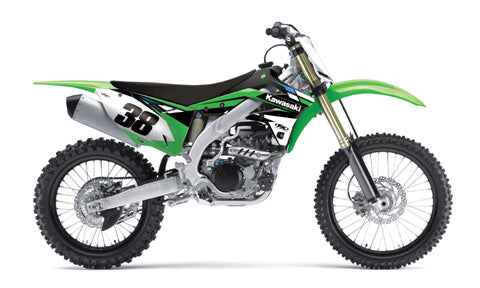 Factory Effex EVO Shroud Graphic Kit — Kawasaki KX65/KLX110