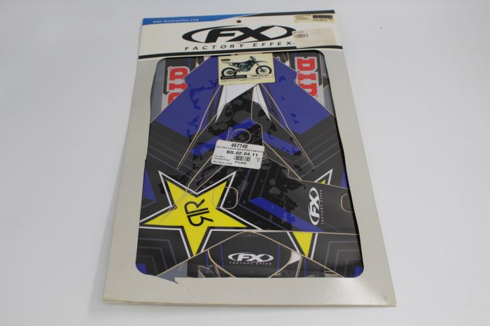 Factory Effex Rockstar Complete Graphic Kit — Yamaha YZ250F (2010-2013)