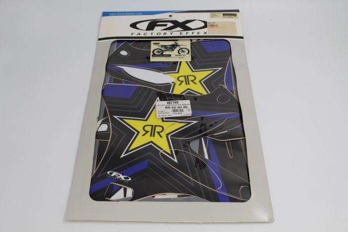 Factory Effex Rockstar Shroud Graphic Kit — Yamaha YZ125 (2002-2014)
