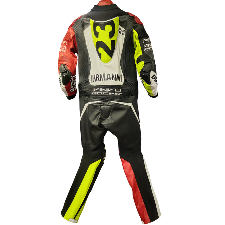 Custom Kangaroo Leather Race Suit