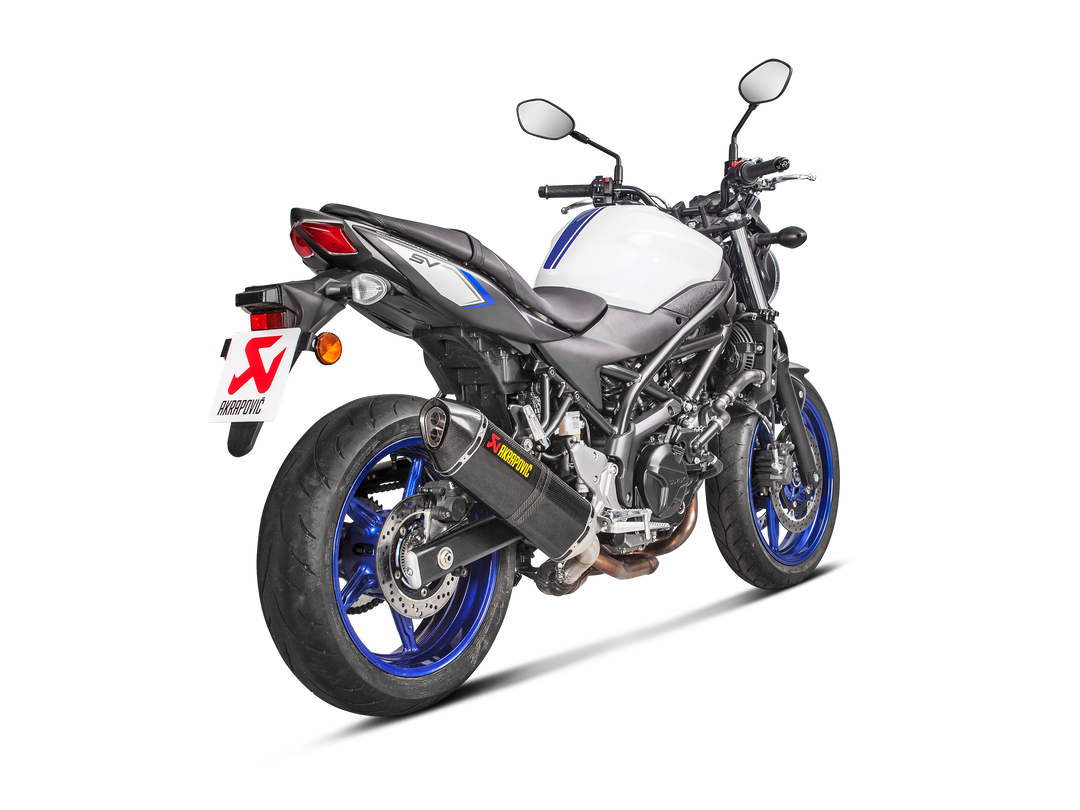 Akrapovic Slip-On Exhaust Suzuki SV650 2016-2025