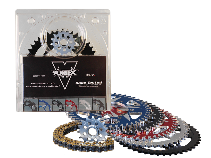 Vortex V3 2.0 Chain and Sprocket Kit — Honda CB900F Hornet 02-07 — 520