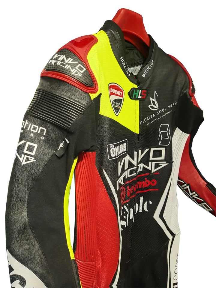 Custom Kangaroo Leather Race Suit