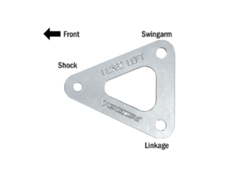 Vortex 09-16 Suzuki GSX-R1000 Lowering Link Kit — Silver (LL582)