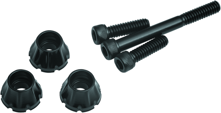 Kuryakyn Windshield Screws 14-Up FL Touring Models Black