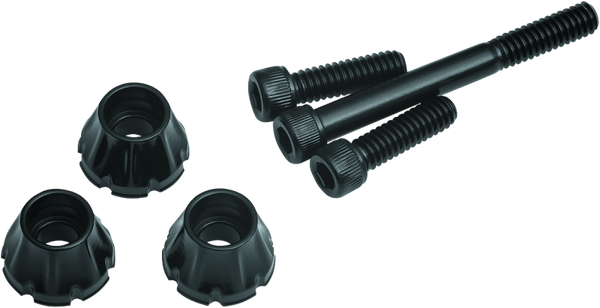Kuryakyn Windshield Screws 14-Up FL Touring Models Black